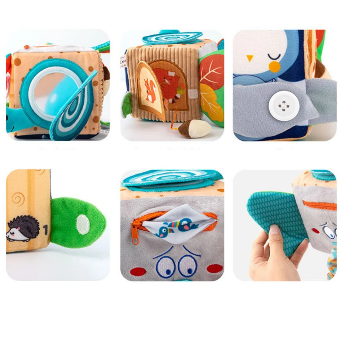 Cubo sensorial Zorro