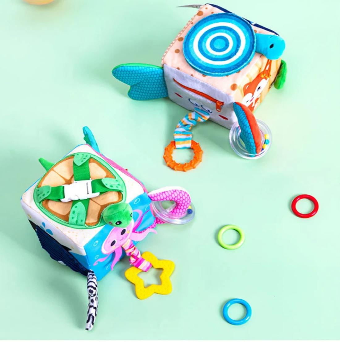 Cubo sensorial Pulpo