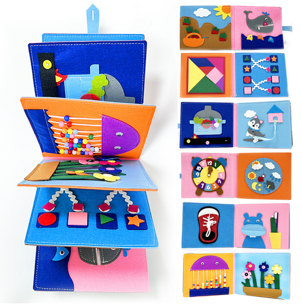 Libro sensorial Arcoiris