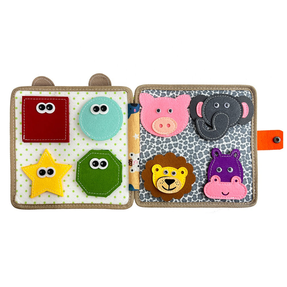 Libro sensorial Jirafa 1