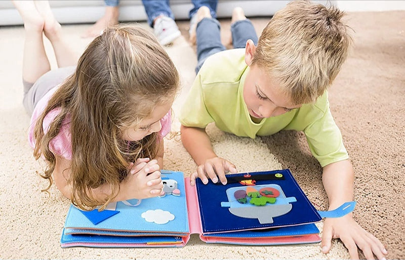 Libro sensorial Arcoiris