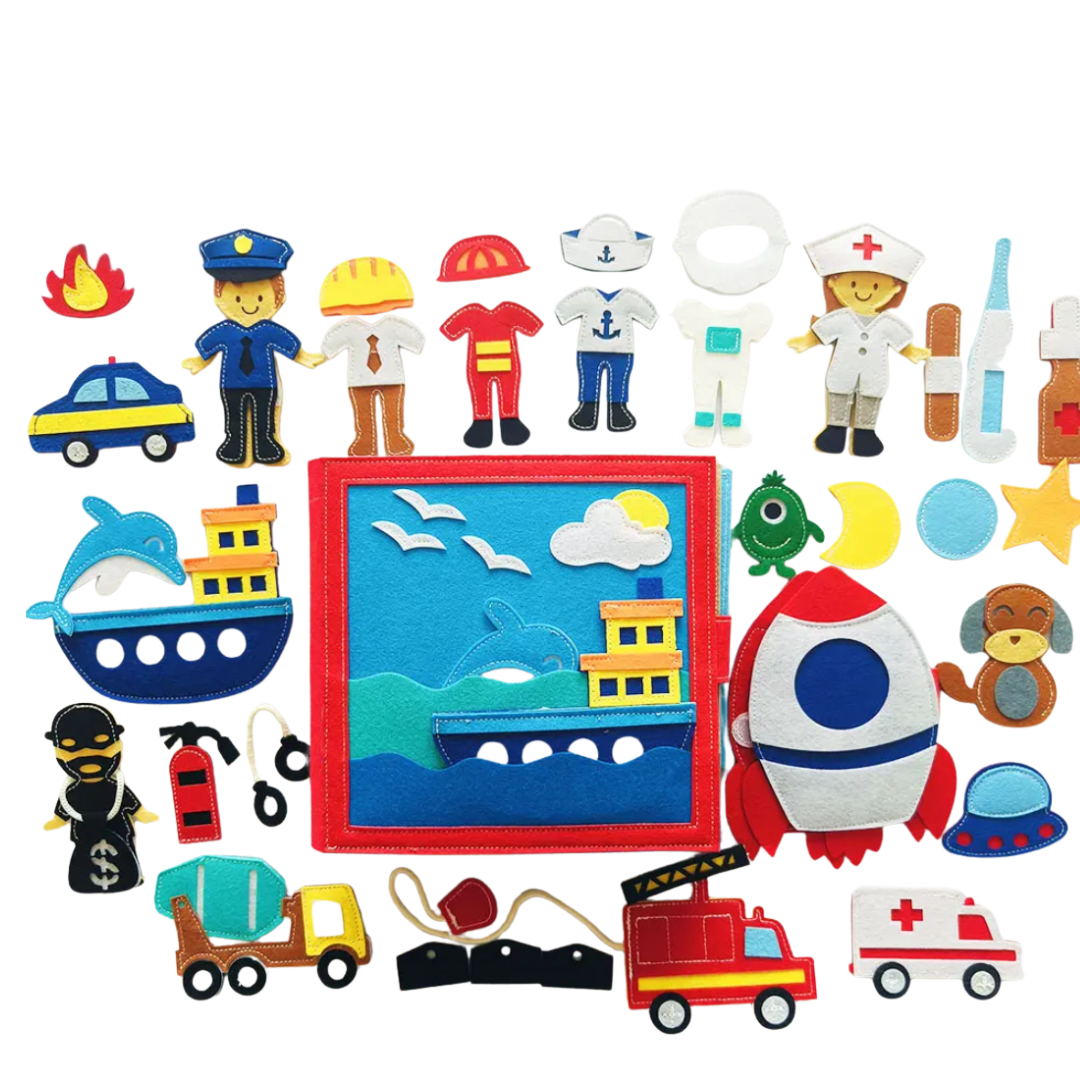 Libro sensorial de las profesiones