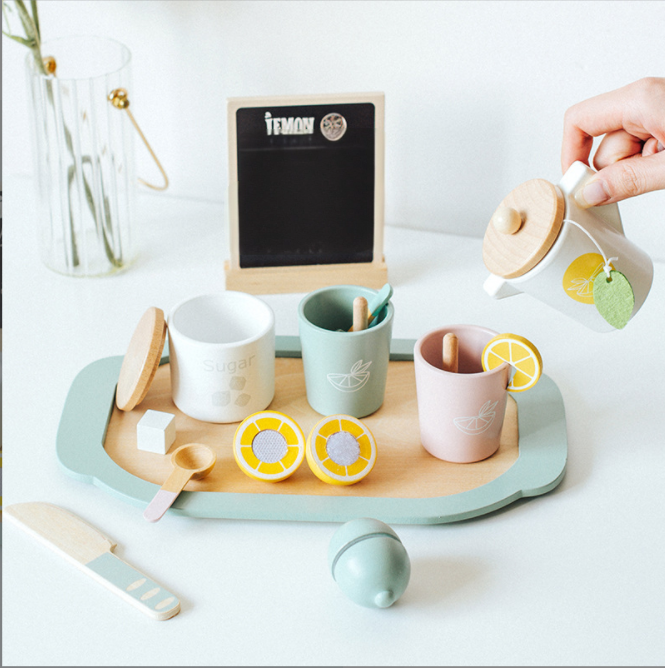 Juego de té y limonada