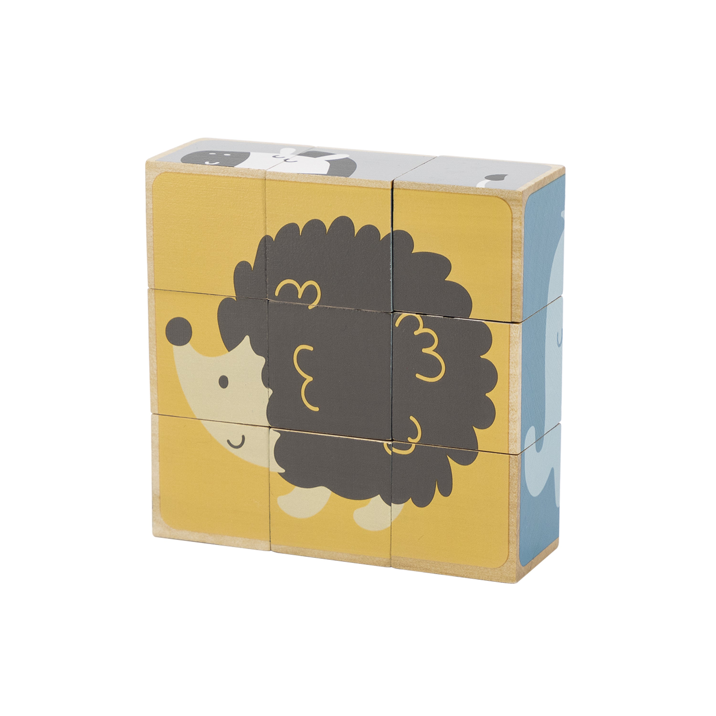 Puzzle bloques de forma 6 lados