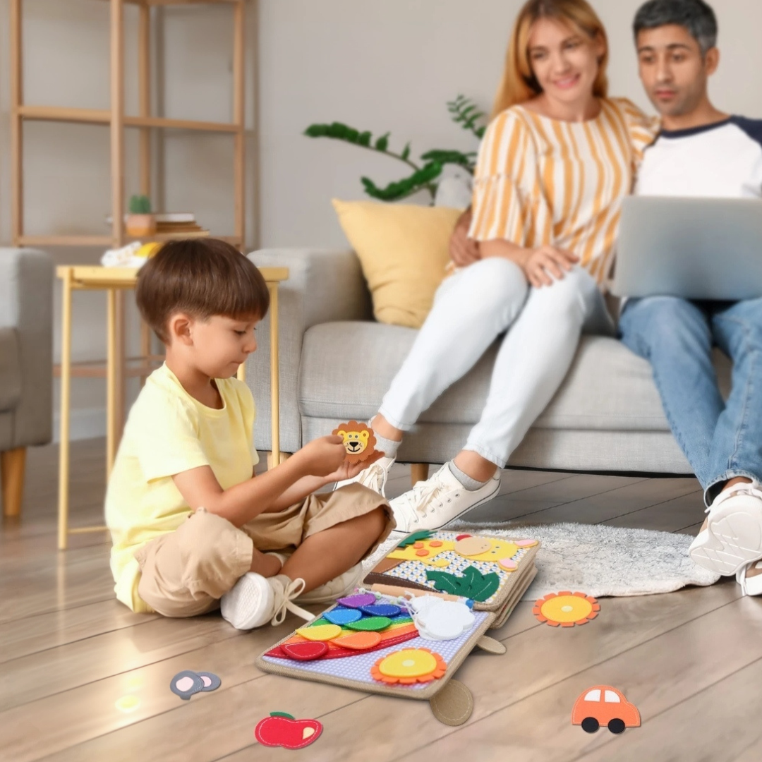 Libro sensorial Jirafa 1