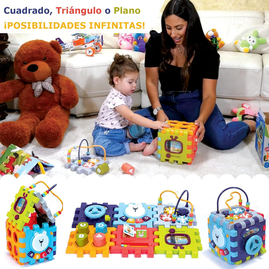 Cubo de actividades Montessori