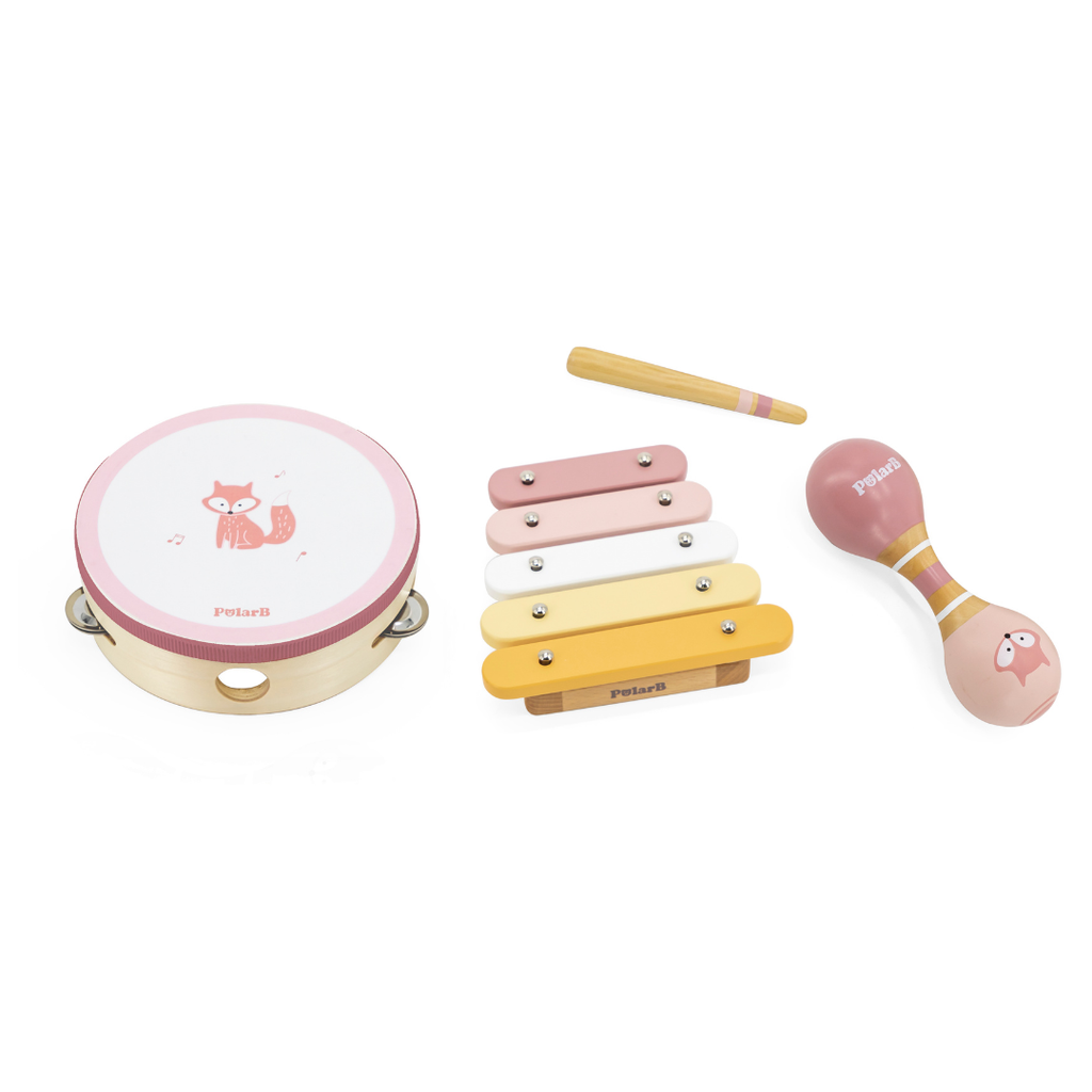 Instrumentos musicales - Set rosado