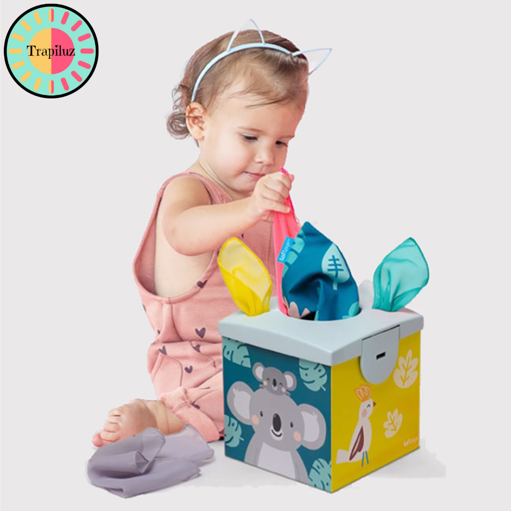 Cubo/caja trapitos Kimmy Koala- Taf Toys