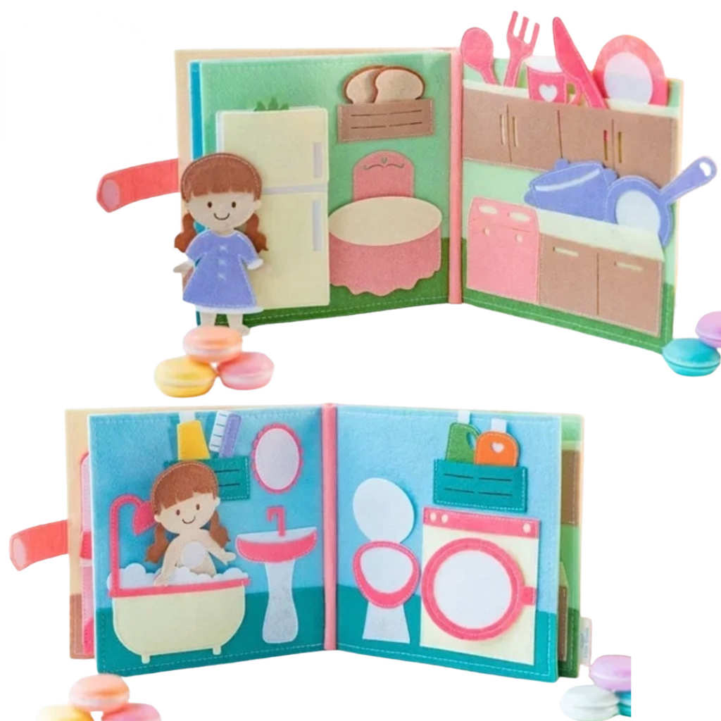 Libro de la casita con rutinas