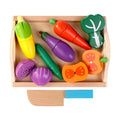 Cajón de verduras de madera grande