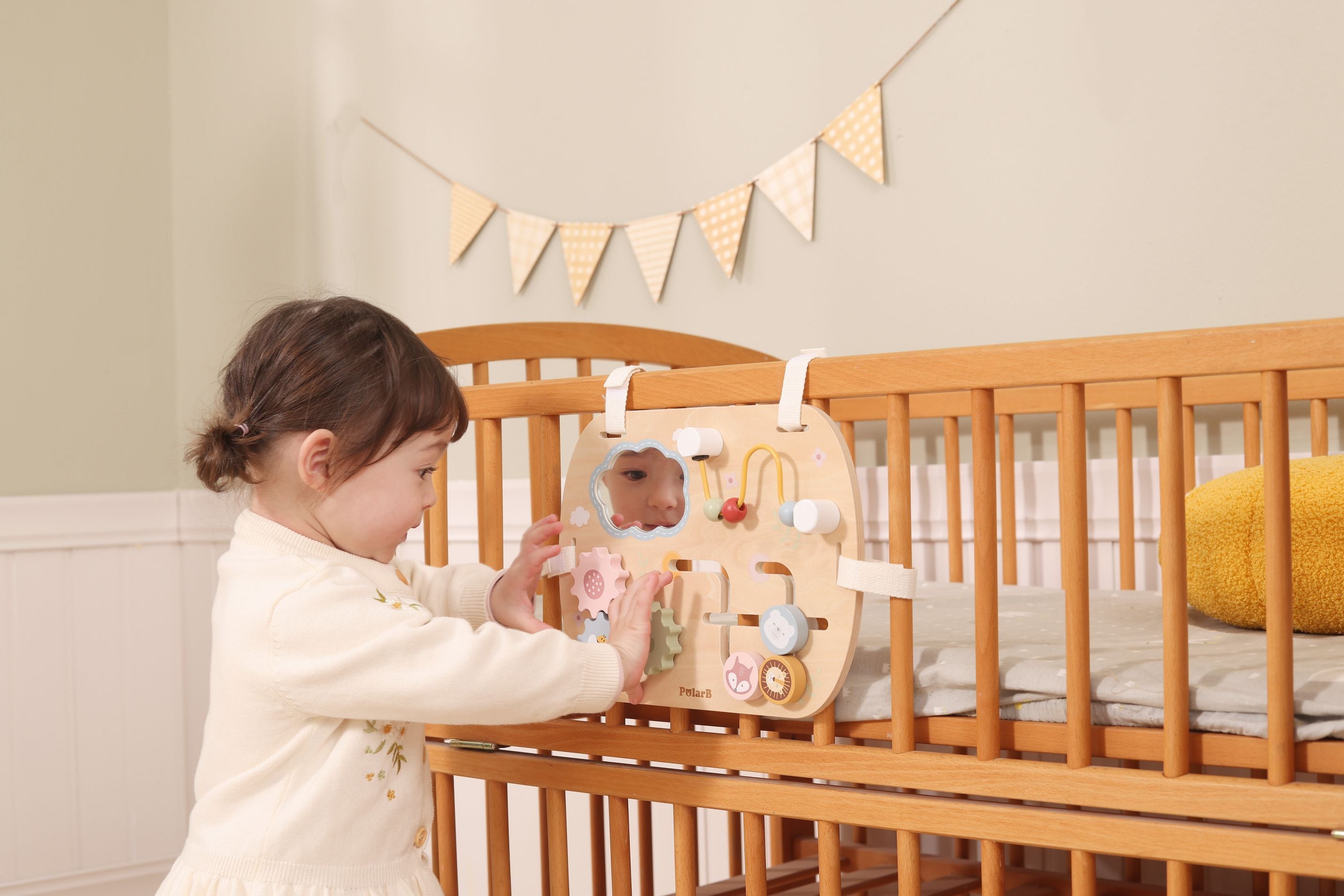 Tablero de actividades madera Polar b