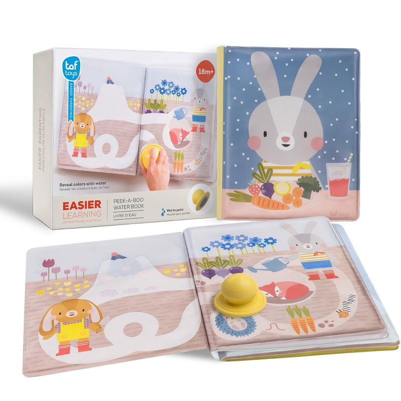 Libro de agua Peek-a-boo de Taf Toys