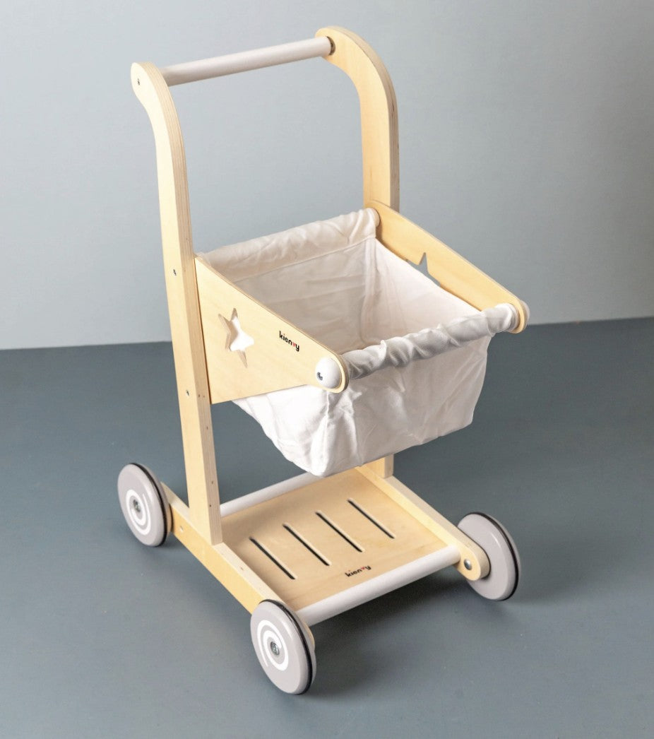 Carrito de súper - madera