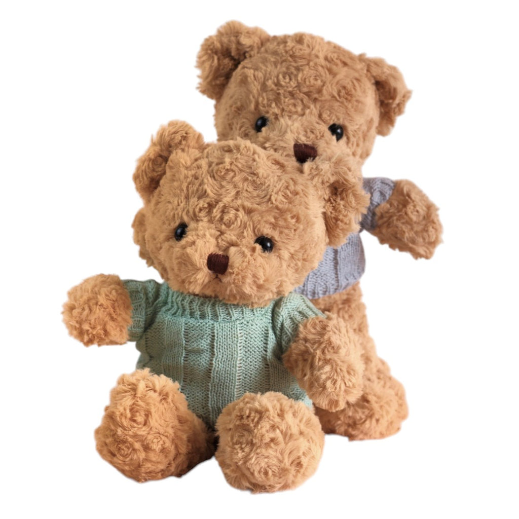 Oso de peluche con buzo