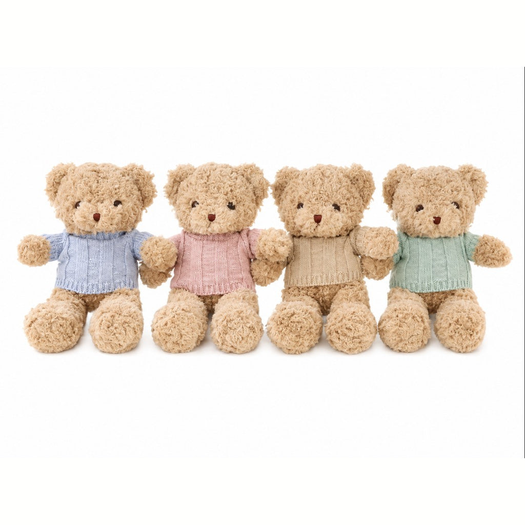 Oso de peluche con buzo