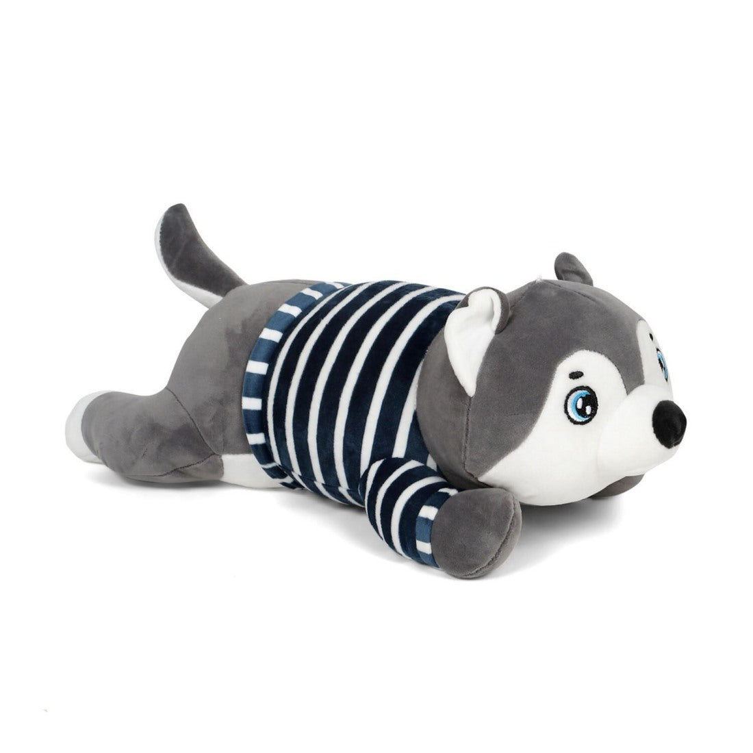 Perro de peluche con manta