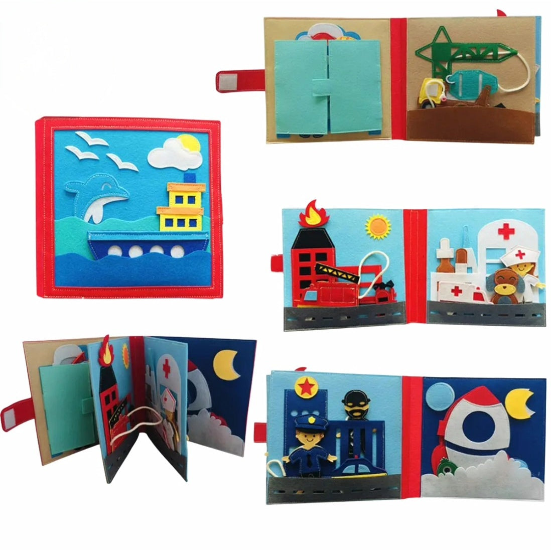 Libro sensorial de las profesiones