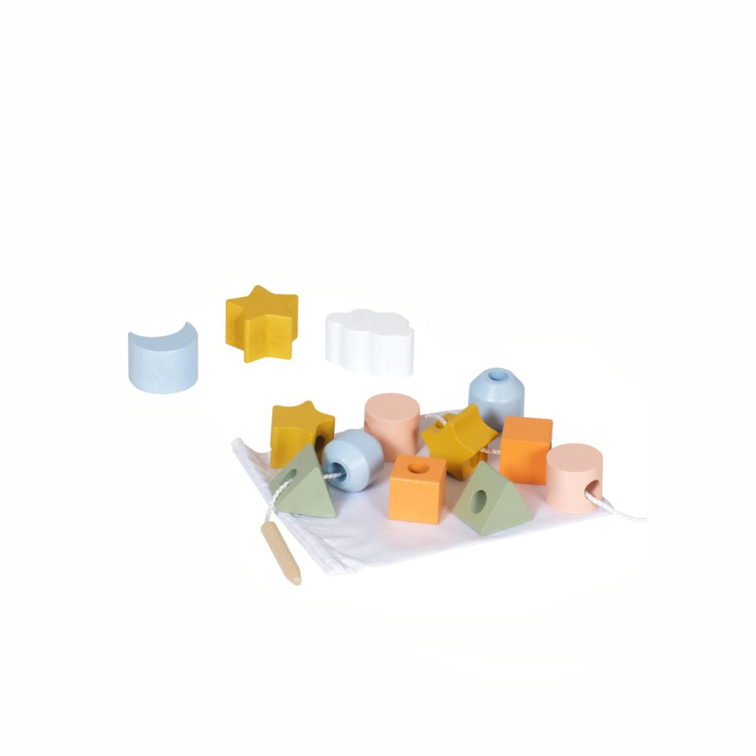 Set de juguetes didácticos madera +12 meses