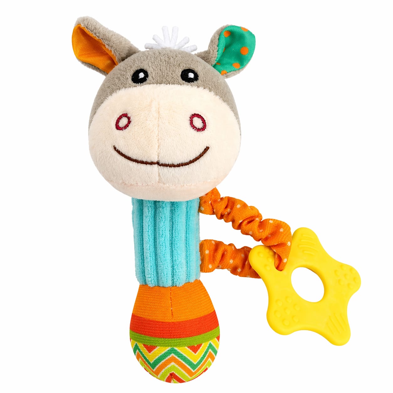 Sonajero con mordillo y pulsera