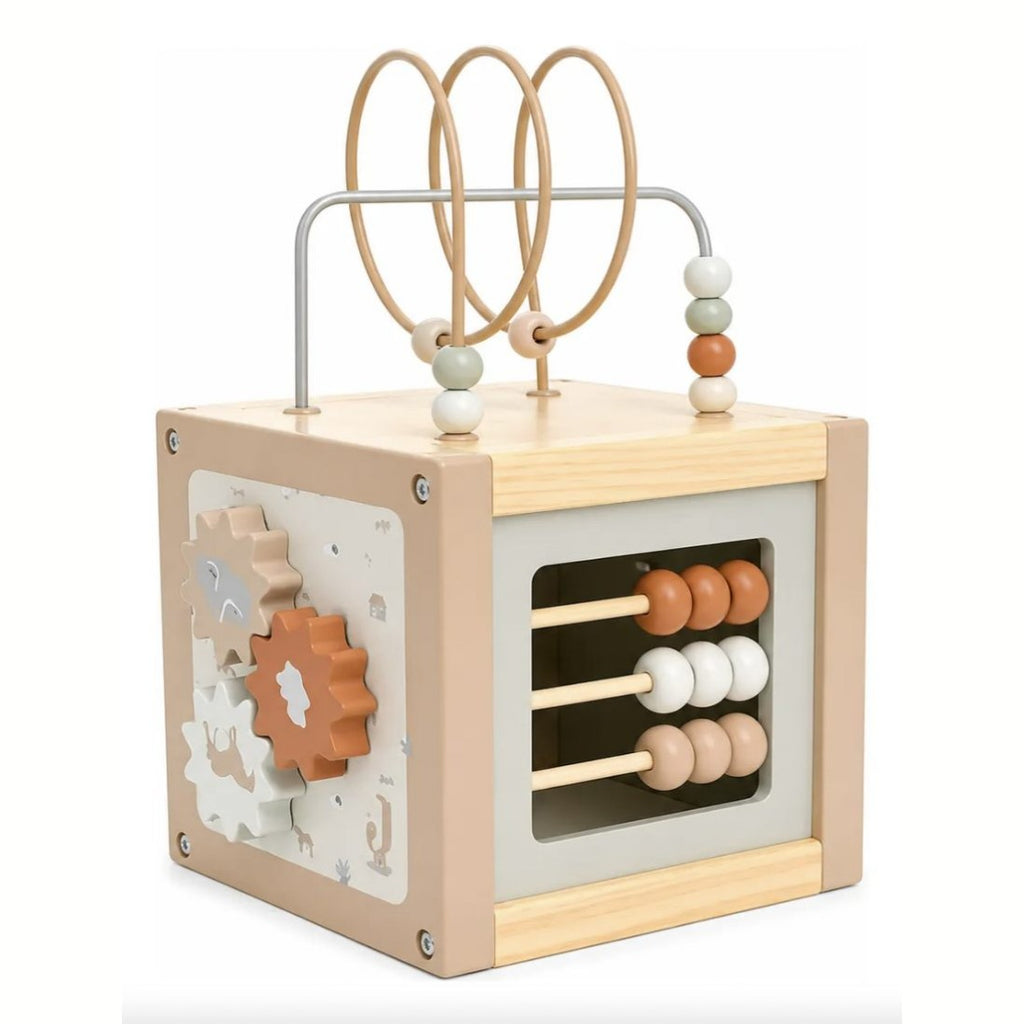 Cubo de madera didáctico 15 x 15 cm