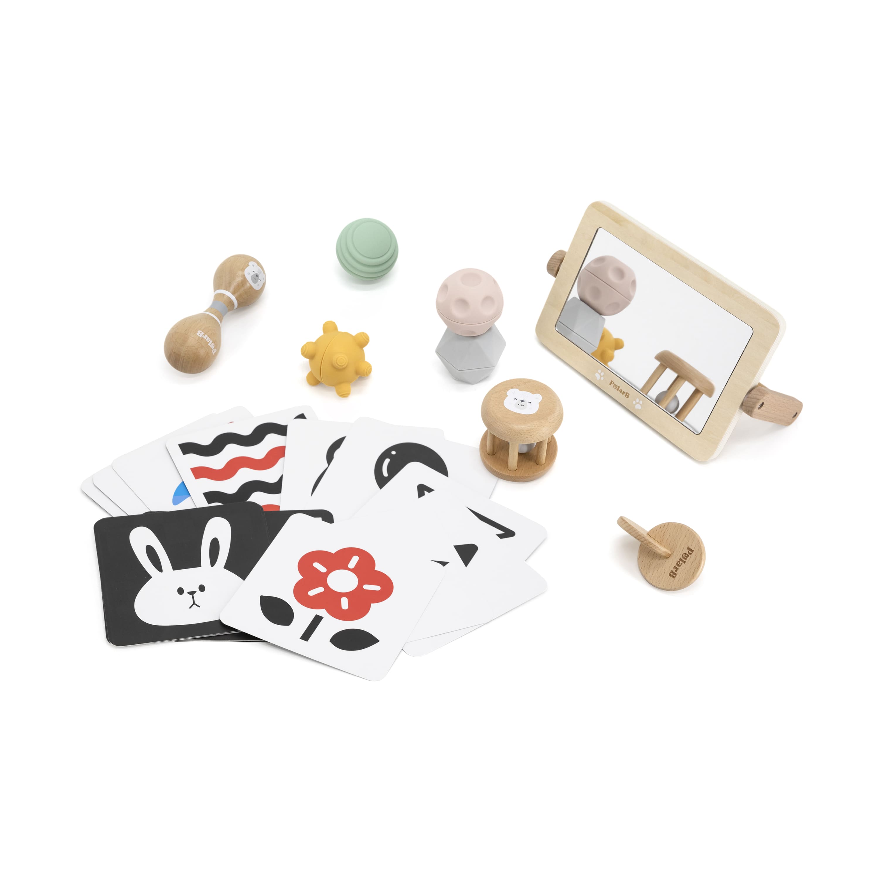 Box Crece Conmigo: Explorador sensorial (0 a 6 meses)