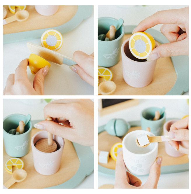 Juego de té y limonada