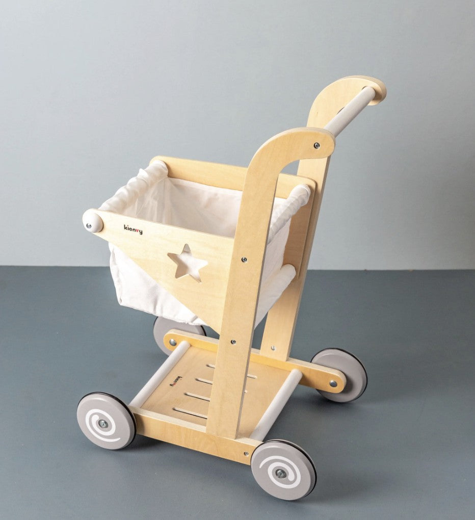 Carrito de súper - madera