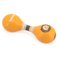 Maraca doble de madera amarilla, PolarB