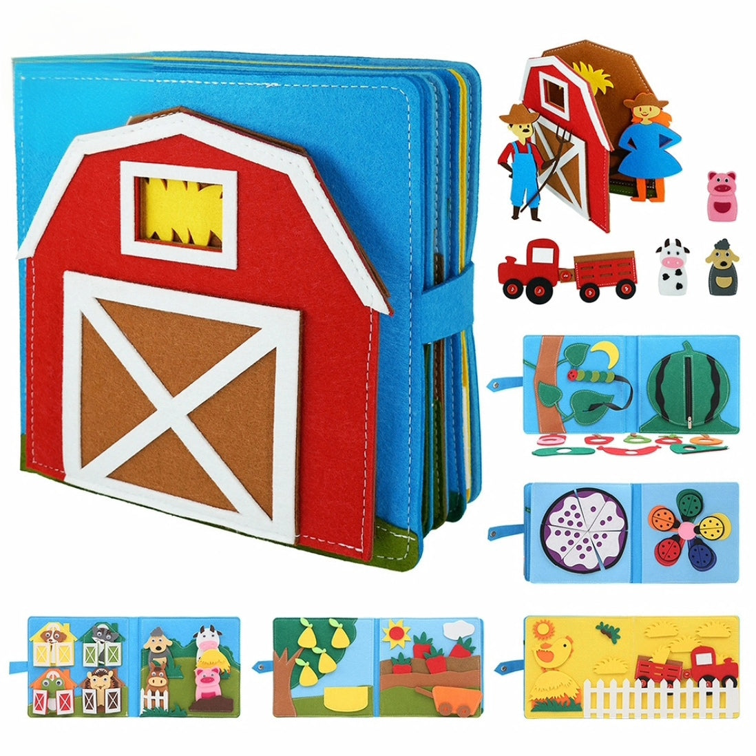 Libro Sensorial Granja 1