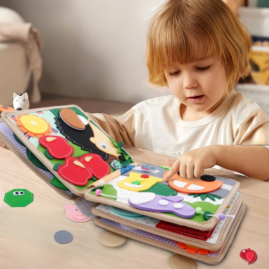 Libro sensorial Jirafa 1