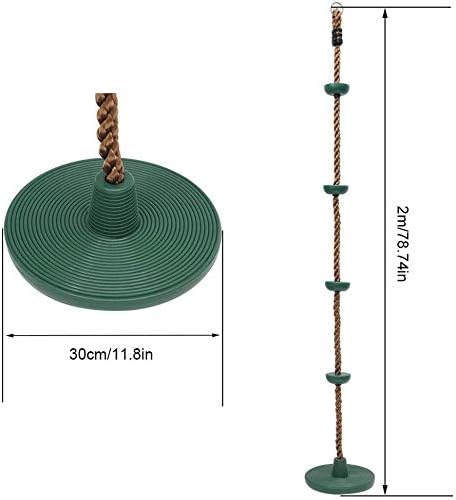 Columpio con cuerda para escalar