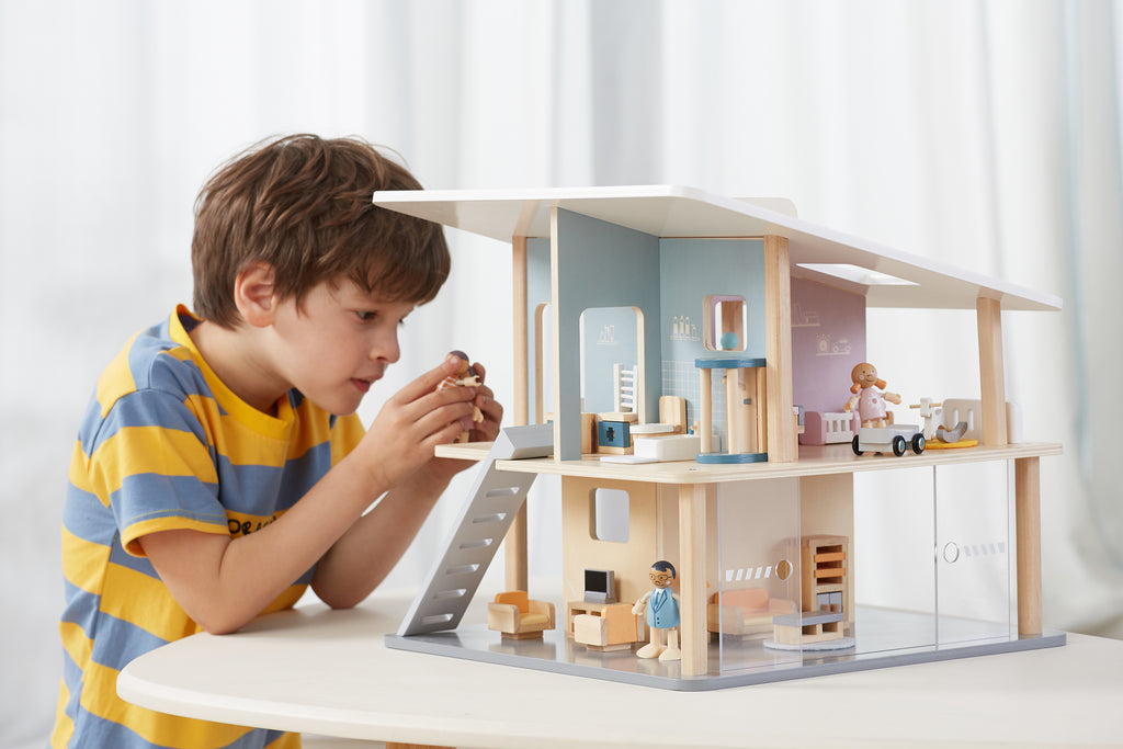 Cuarto de niños para casita de madera