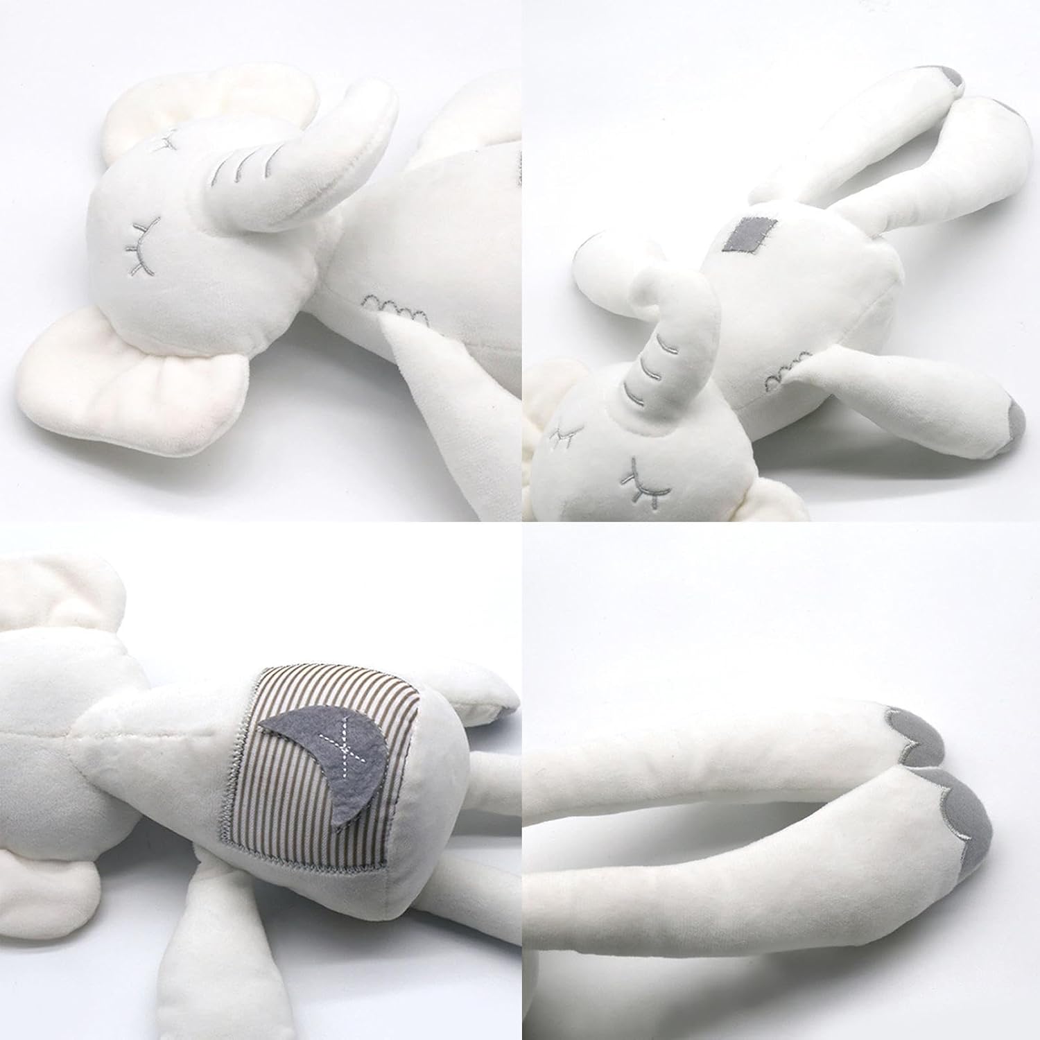 Peluche elefante blanco