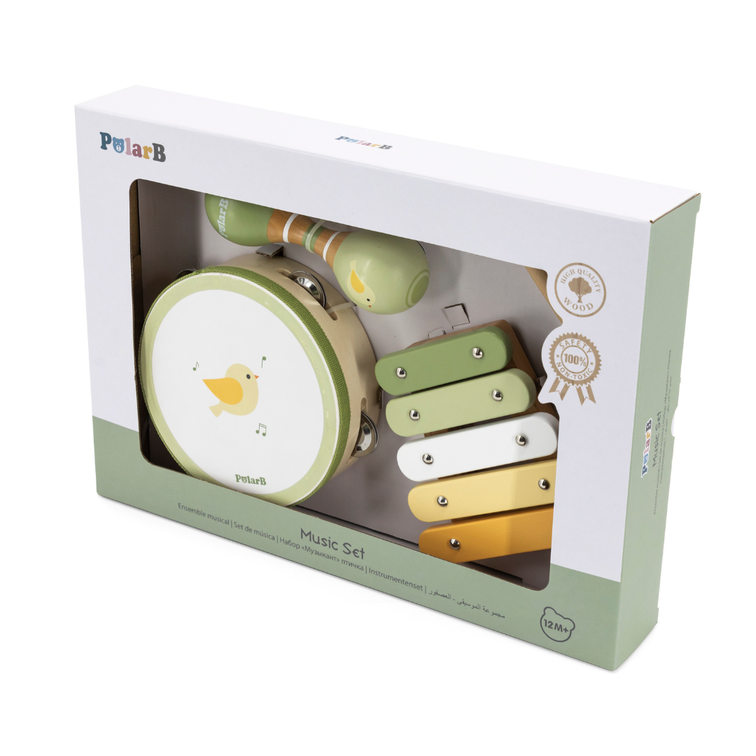 Instrumentos musicales- Set verde