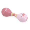 Maraca doble de madera rosada PolarB