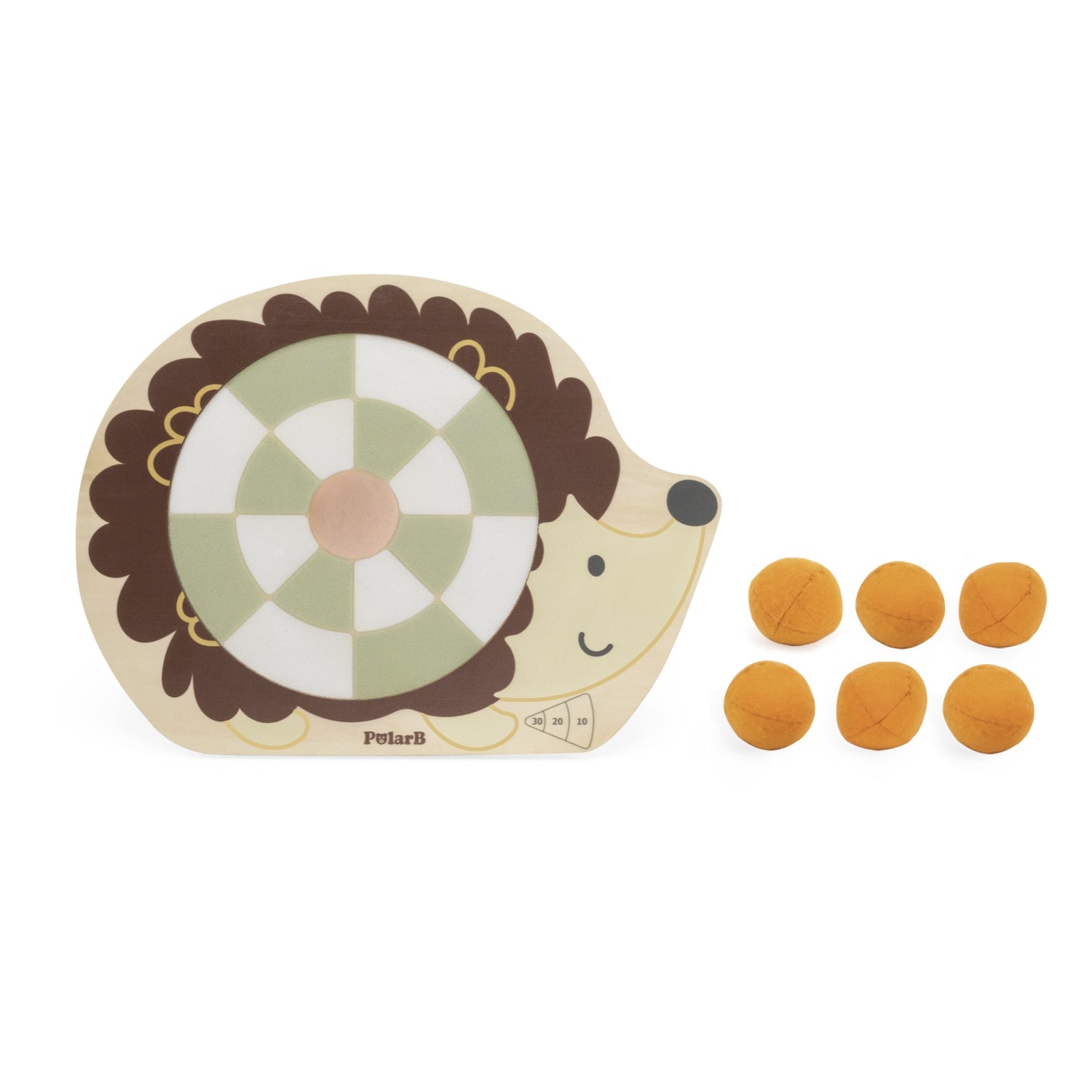 Tiro al blanco madera y velcro- Erizo Polar B