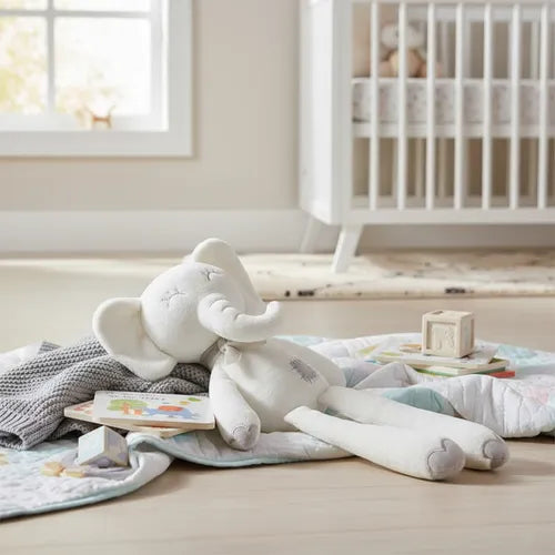 Peluche elefante blanco