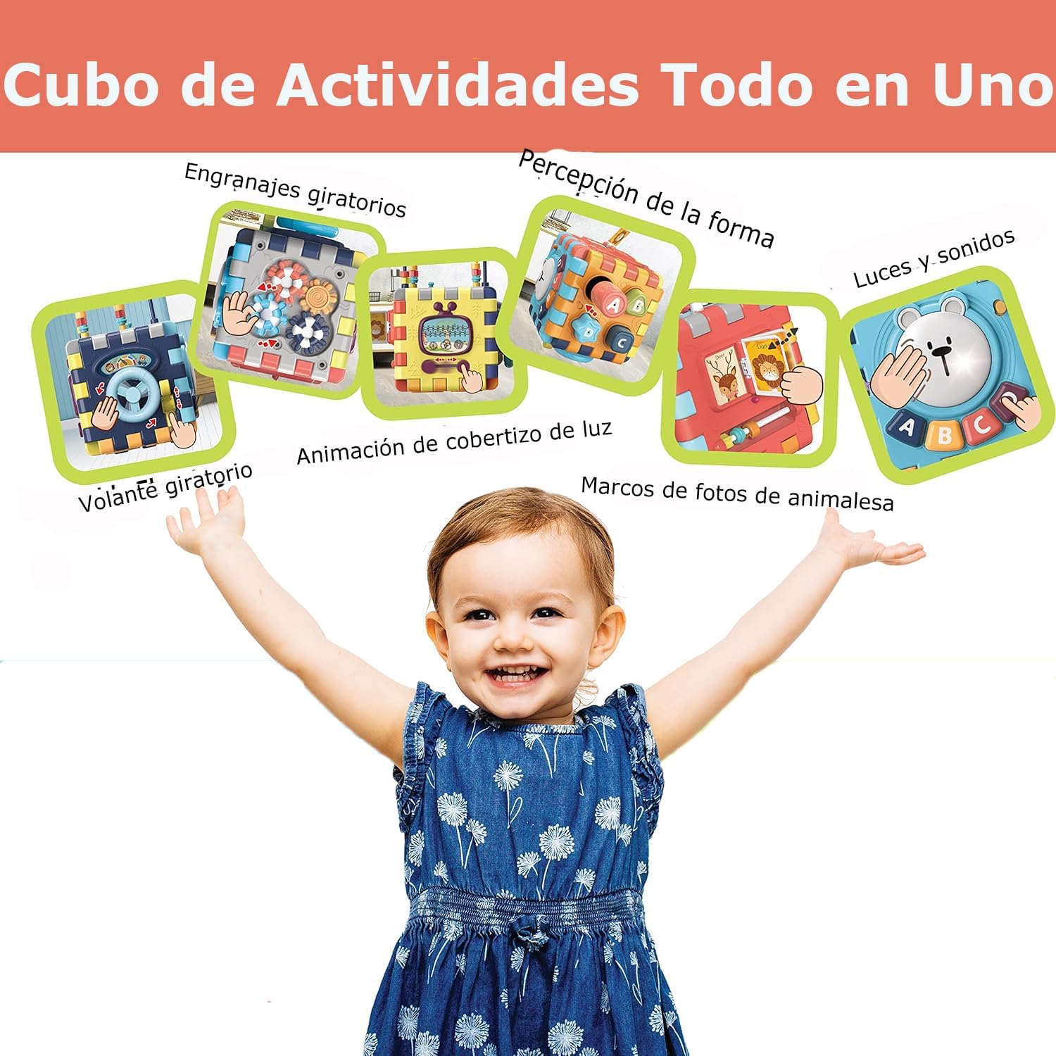 Cubo de actividades Montessori