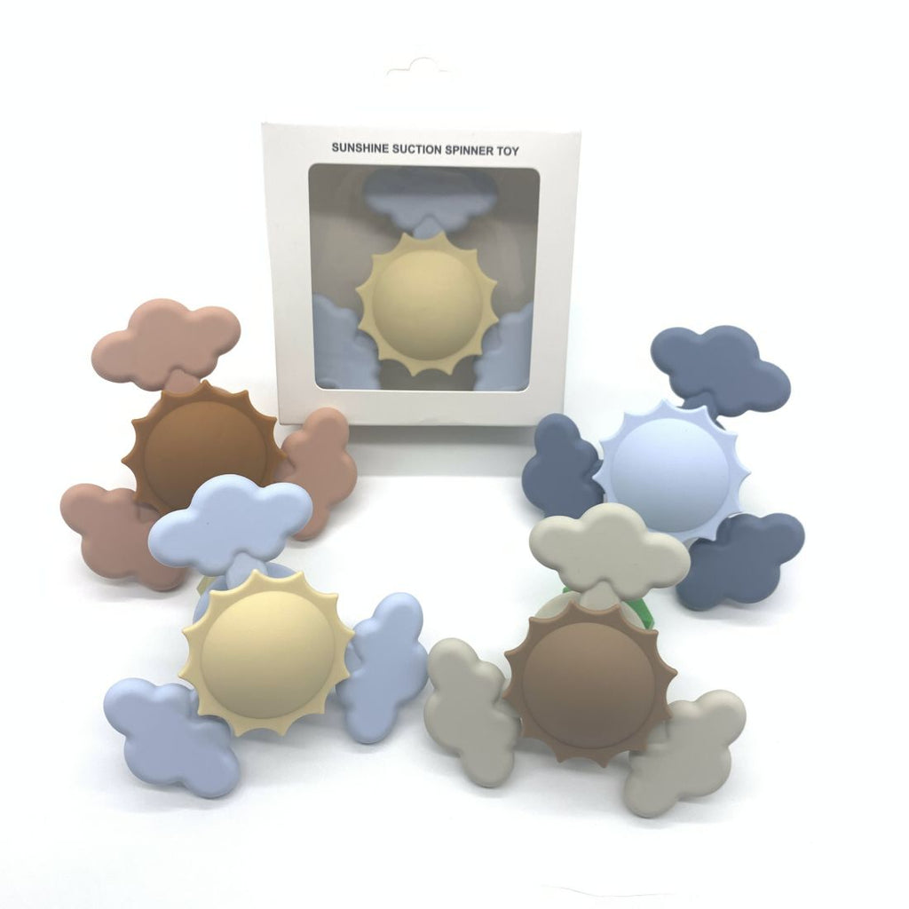 Spinner de silicona con succión