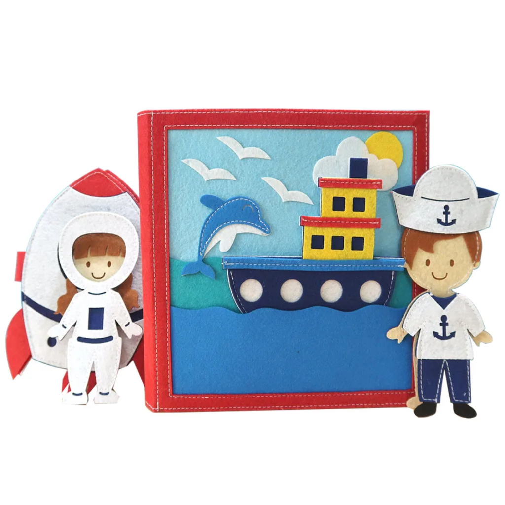 Libro sensorial de las profesiones