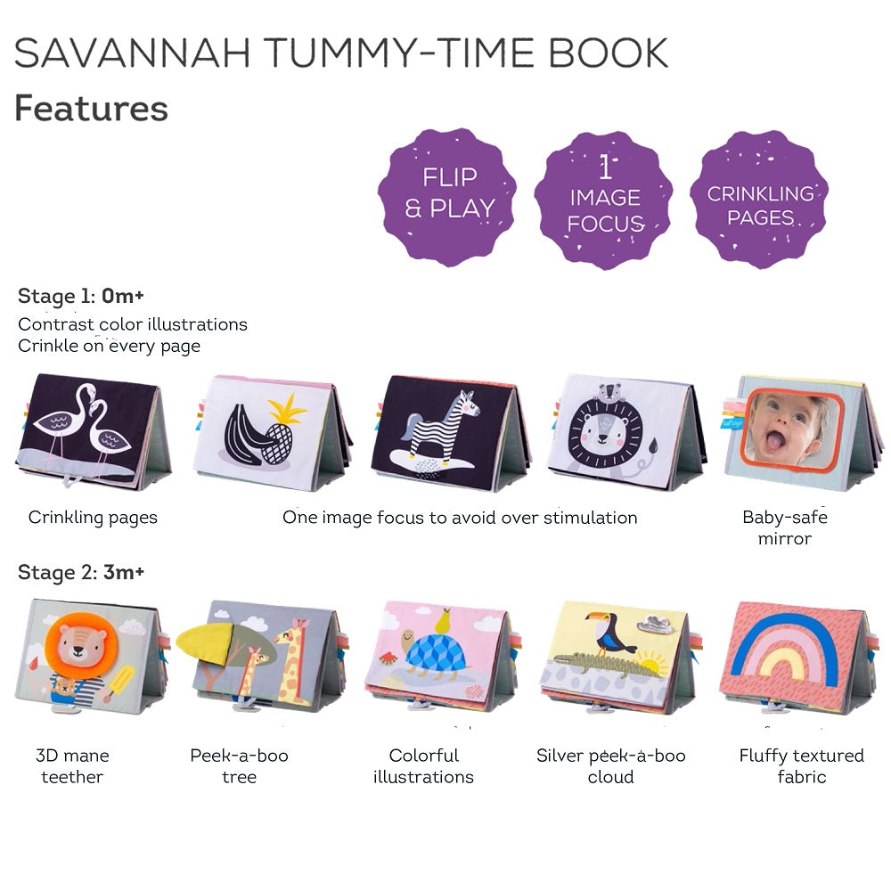 Libro Savannah Tummy-time