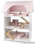Casita de muñecas madera