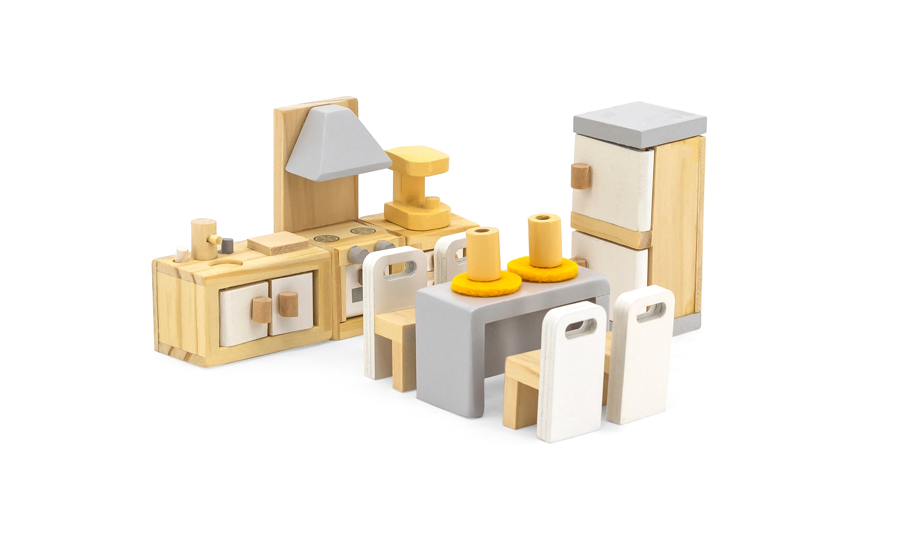 Cocina- Comedor para casita de madera