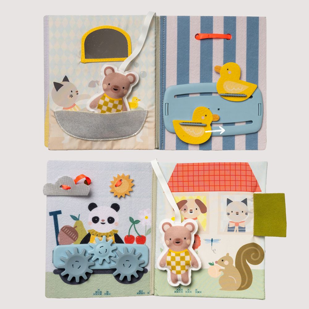 Libro sensorial Perrito y osito