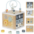Cubo de actividades Montessori - madera