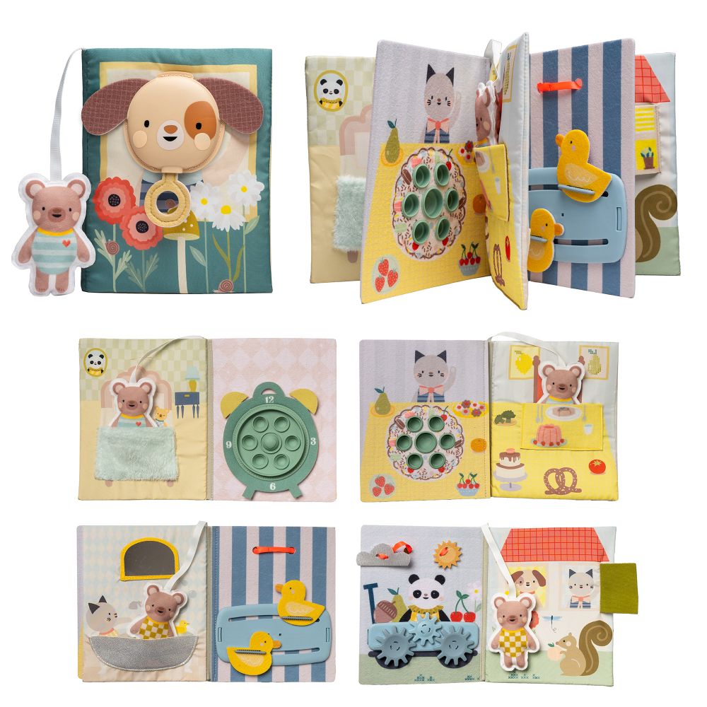 Libro sensorial Perrito y osito