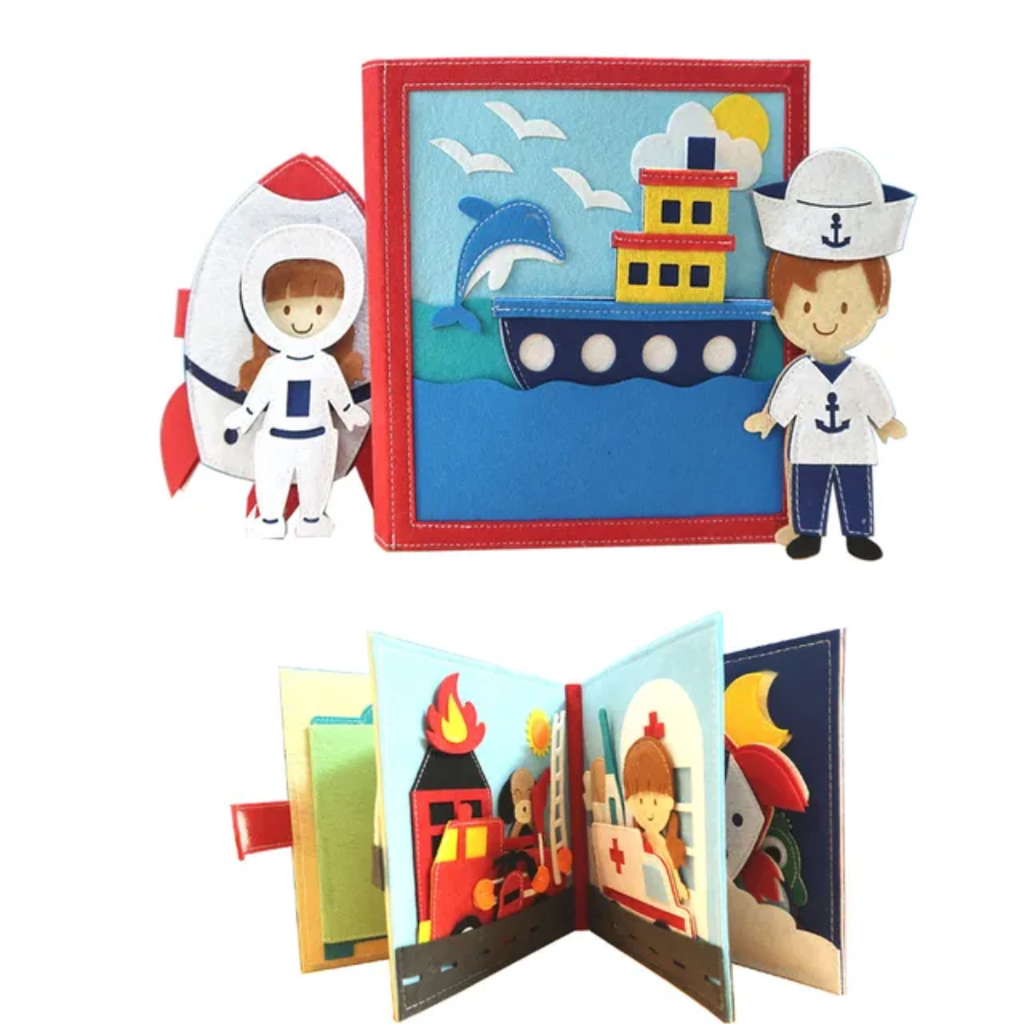 Libro sensorial de las profesiones