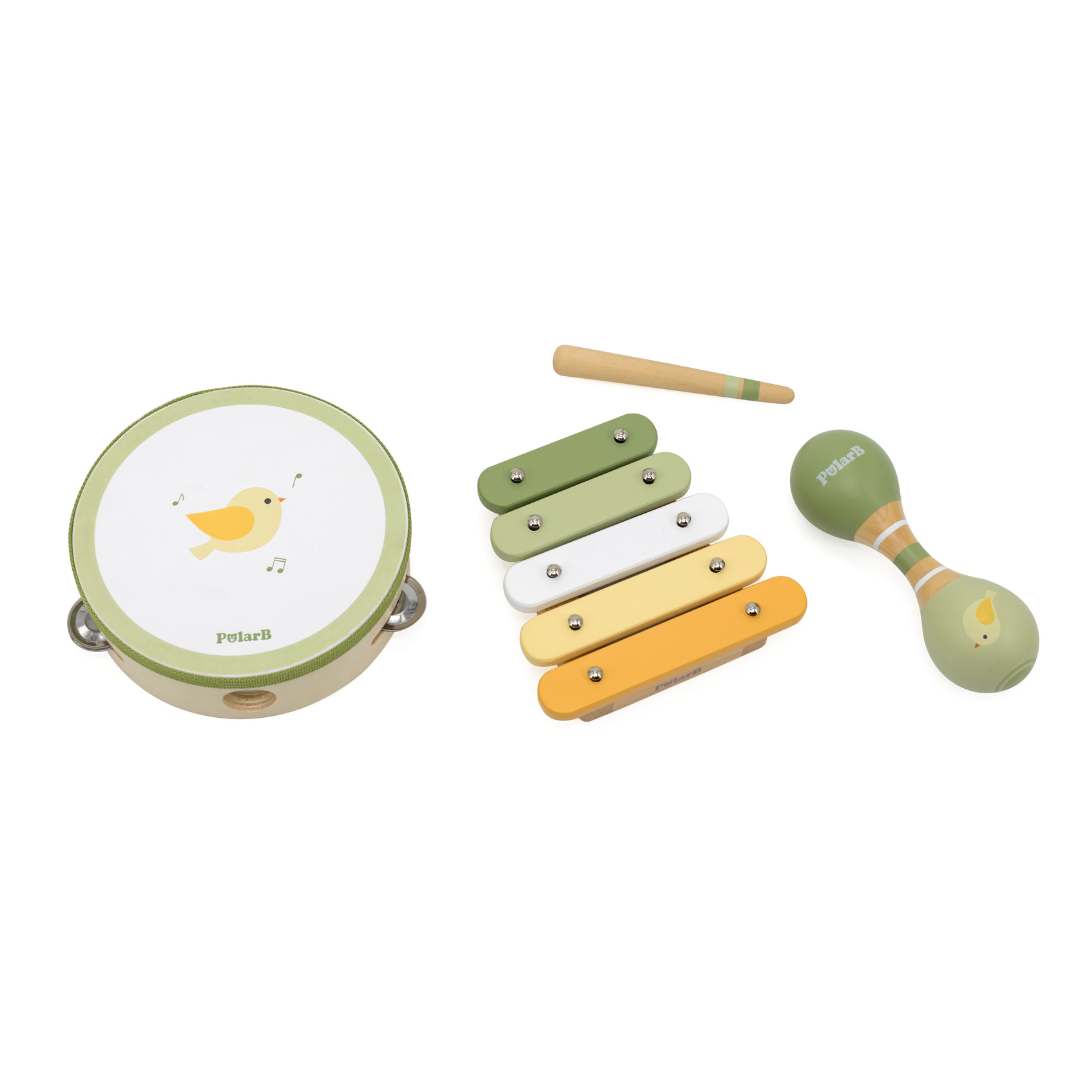 Instrumentos musicales- Set verde