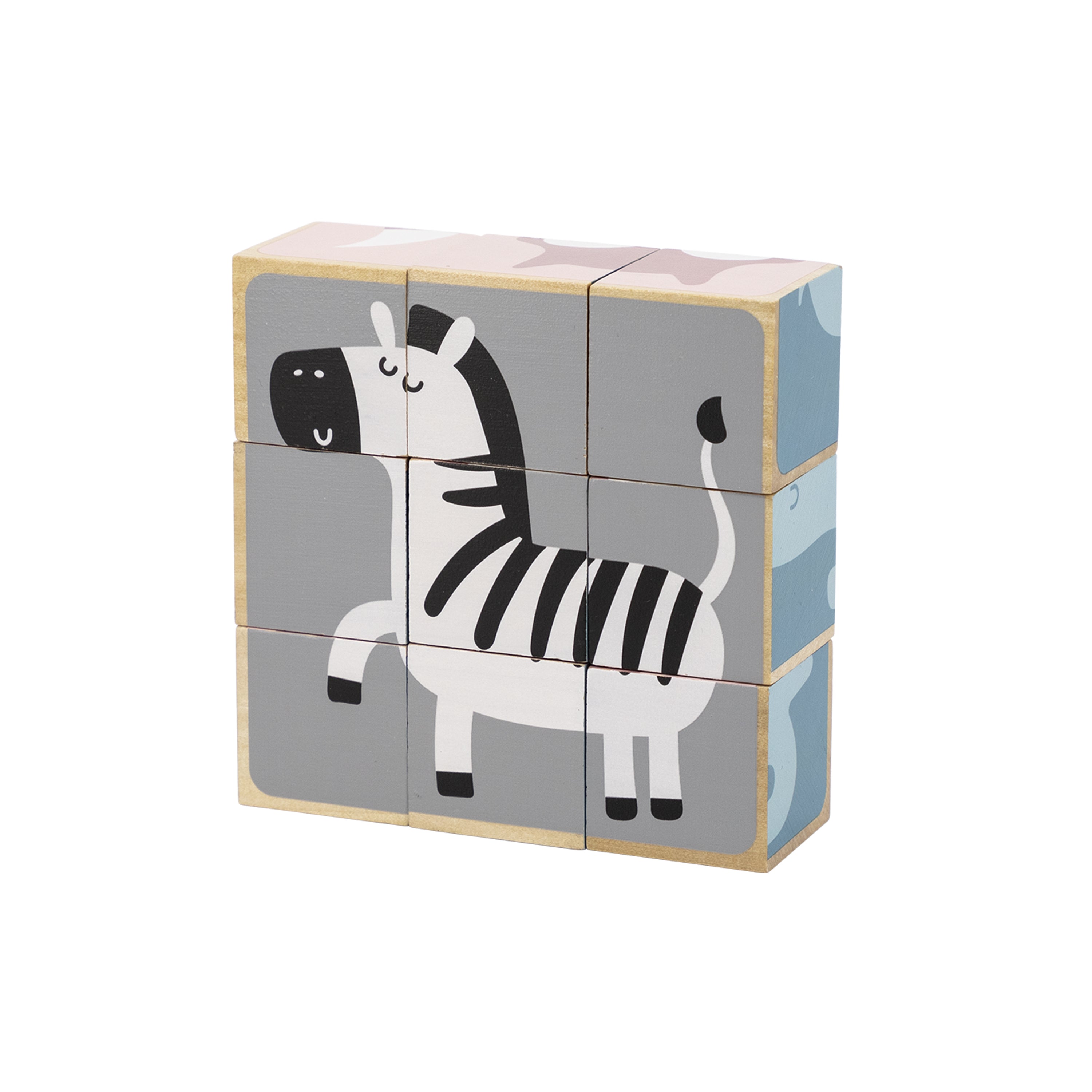 Puzzle bloques de forma 6 lados