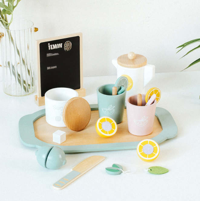 Juego de té y limonada